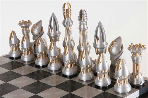 Custom Metal Chess Pieces / A chess piece, or chessman, is any of the ...