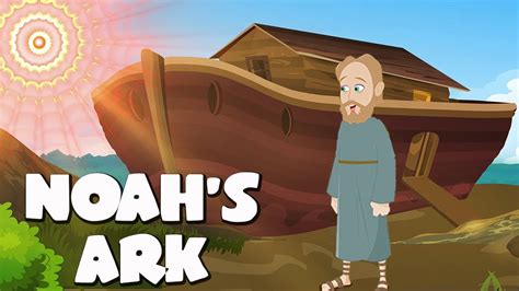 Noah's Ark Bible Story For Kids - ( Children Christian Bible Cartoon ...