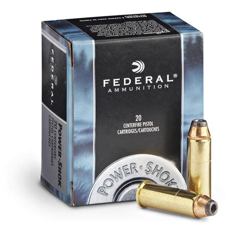 Federal Power-Shok, .357 Magnum, JHP, 180 Grain, 20 Rounds - 97342 ...