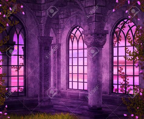 Castle Interior Fantasy Backdrop Stock Photo, Picture And Royalty ...