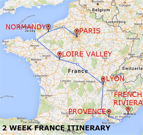 France Two Week Itinerary for 2024 - The Trusted Traveller | Vacation ...