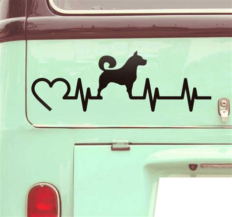 Electrogram Dog Car Sticker - TenStickers