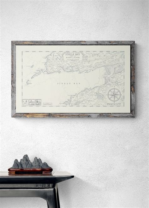 Dingle Bay Map Dingle Map Dingle County Kerry Map Blasket - Etsy