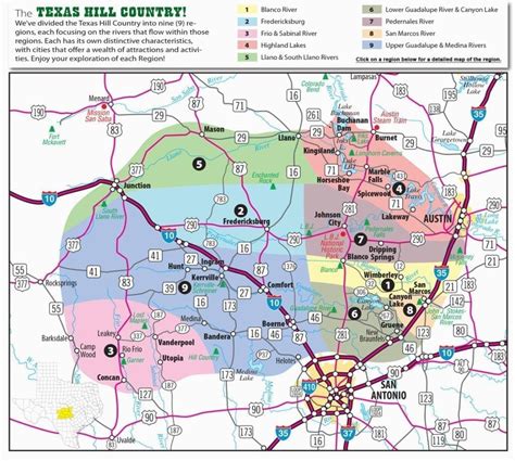 Map Of Bandera Texas | secretmuseum