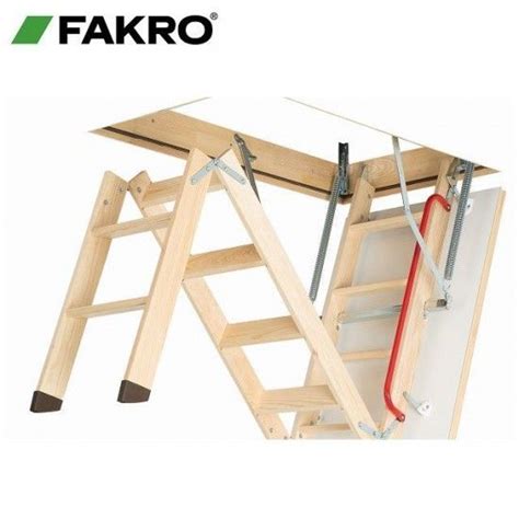 Fakro Loft Ladder Folding Wooden LWK 600mm x 1200mm Loft Hatch And ...