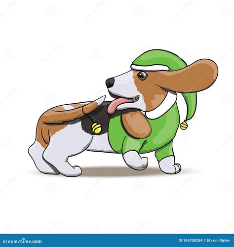 Dog Chasing Tail Cartoon Illustration | CartoonDealer.com #37156010