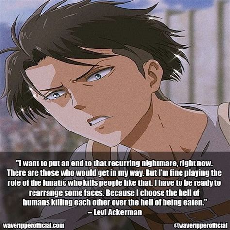 12 Levi Ackerman Quotes – AOT To Inspire You In Your Life