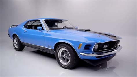 1970 Mustang Blue