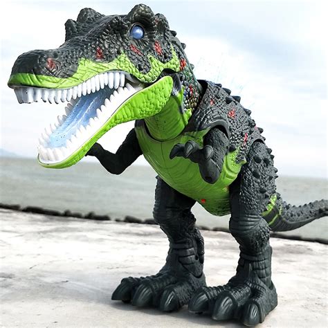 Electric toy large size walking dinosaur With Light Sound Tyrannosaurus ...