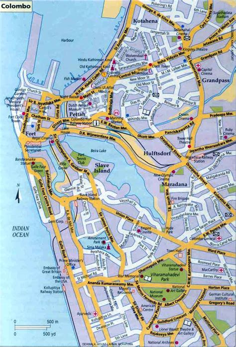 Large Colombo Maps for Free Download and Print | High-Resolution and ...