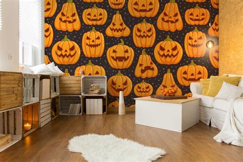 Scary pumkins wall decals