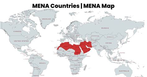 MENA Countries | Middle East And North Africa Region