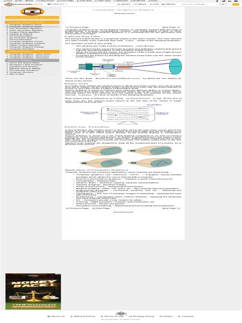 Computer Graphics Basics - Tutorialspoint | PDF | Computer Graphics ...