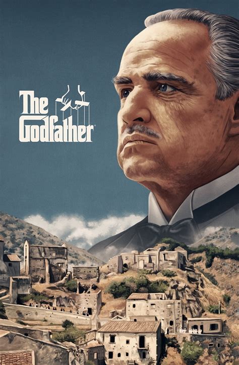 The Godfather (1972) [2683 4096] by Sam Gilbey | The godfather poster ...