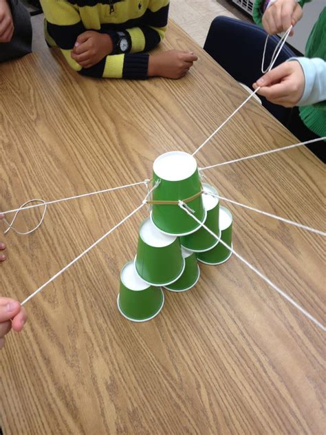 Ms. Sepp's Counselor Corner: Teamwork: Cup Stack