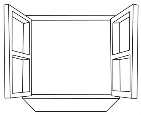 elegant window coloring page