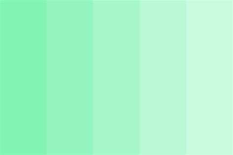 shades of sea green 2 Color Palette