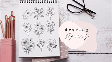 Doodles Simple Easy Flower Drawings