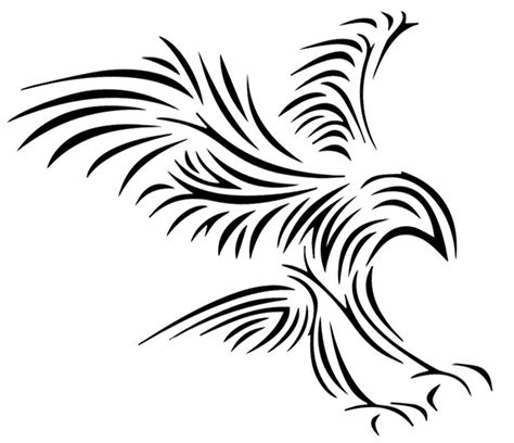 Eagle Tribal Tattoo. Digital Art by Tom Hill - Fine Art America