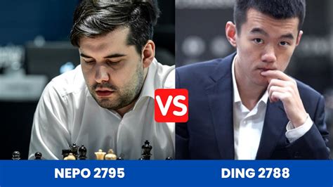 Ian Nepomniachtchi vs Ding Liren | World Chess Championship | Round 1 ...