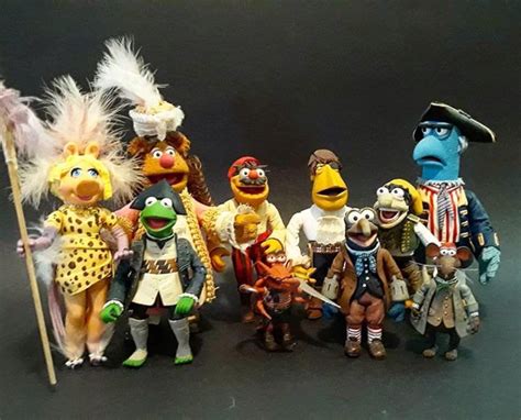 Some custom Muppet Treasure Island figures I made about 20 years ago ...