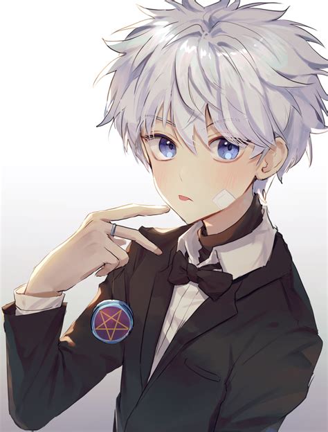 Killua Zoldyck fanart by Pixiv Id 58980038 | Gambar animasi kartun ...