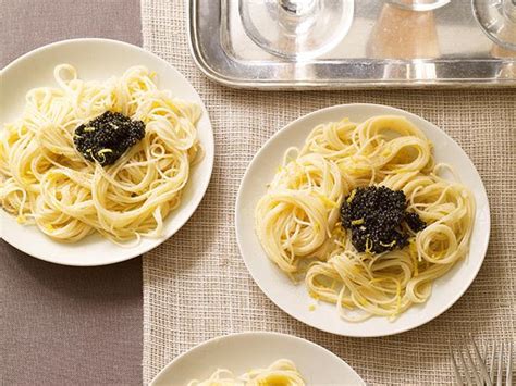 Lemon Capellini with Caviar Recipe | Ina Garten | Food Network