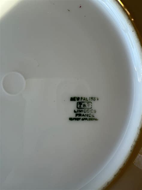 How is Dresden porcelain marked? At least 100 years old. Very good to ...