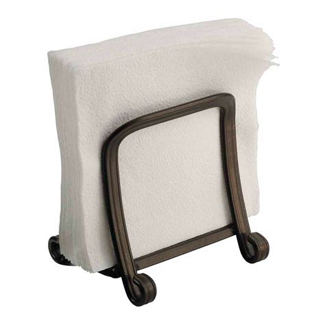 InterDesign York Houseware, Grip Napkin Holder for Kitchen Countertops ...