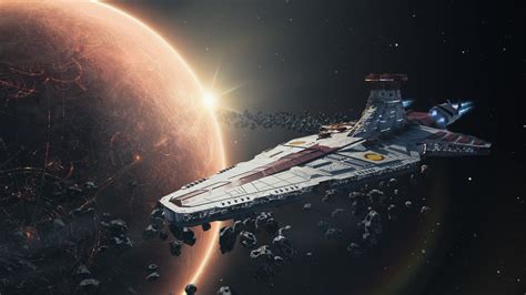 ArtStation - SpaceShip Travel in universe / Star Wars