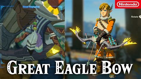 Great Eagle Bow | INCREDIBLE BOW | HOW TO | Revali's Bow | Zelda Tears ...