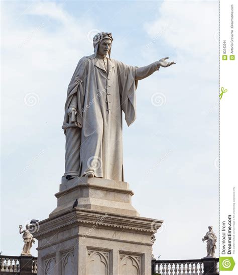 The Statue Of Dante Alighieri, Piazza Dante, Naples Editorial Image ...