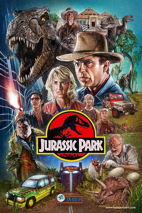 Jurassic Park - Movie Poster :: Behance