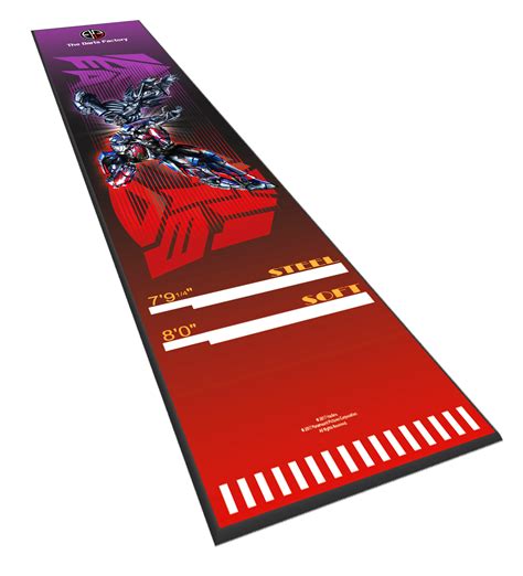 Transformers Darts Floor Mat - The Darts Factory