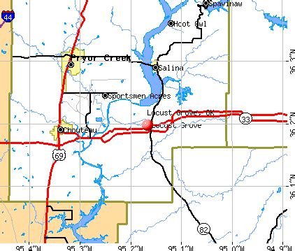 Locust Grove, Oklahoma (OK 74352) profile: population, maps, real ...