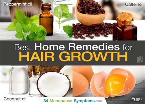 Best Home Remedies for Hair Growth | Menopause Now