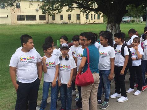 The Students of the School of the Nations visits the Guyana School of ...