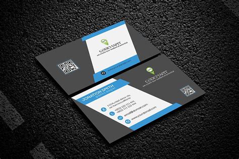 Download This Free Corporate Business Card Mockup - Designhooks