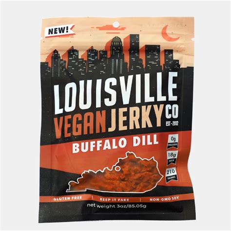 NoPigNeva Louisville Vegan Jerky Buffalo Dill | Vegan Jerky | NoPigNeva