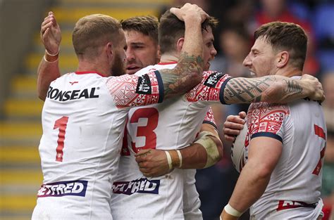 England Men's Rugby League World Cup Squad Revealed