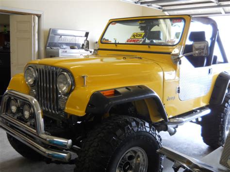 1984 RESTORED Jeep CJ7 YELLOW LIFTED PERFORMANCE for sale - Jeep Other ...