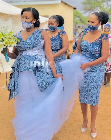 Tswana Traditional Wedding Dresses 2021 - Sunika Traditional African C ...