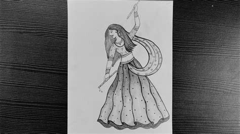 Pencil Art, Pencil Drawings, Navratri Festival, Garba, Easy Drawings ...