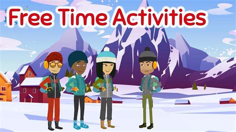 Hobbies and Free Time Activities - English Conversation Practice - YouTube