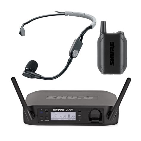 Shure GLXD14/SM35 Digital Wireless Headset Microphone System na ...