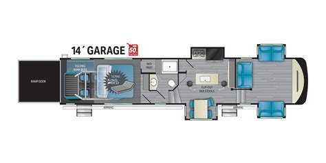 2019 Cyclone Toy Hauler Floor Plans | Wow Blog