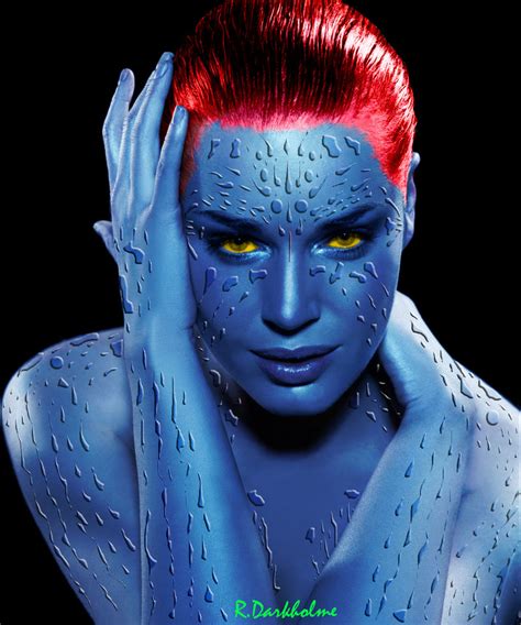 mystique by raven8448 d6e8lvq - Rebecca Romijn Fan Art (39222791) - Fanpop