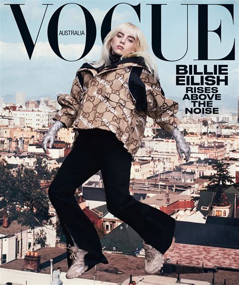 Billie Eilish is the Cover Girl of Vogue Australia August 2021 Issue