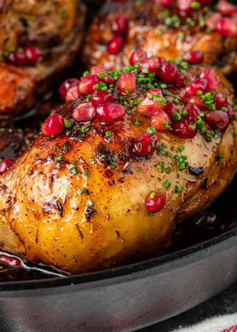 Pomegranate Chicken + Video | Silk Road Recipes