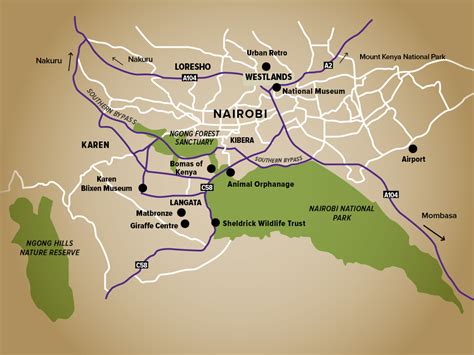 Runda Nairobi Map